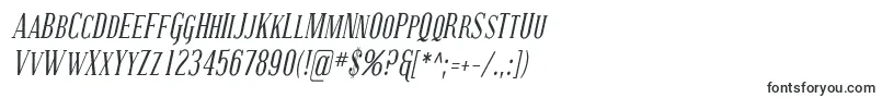 CovingtonScCondItalic-Schriftart – Schriftarten, die mit C beginnen
