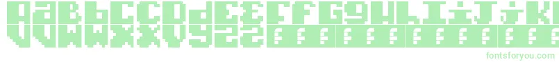 Fonte TypoPixel – fontes verdes