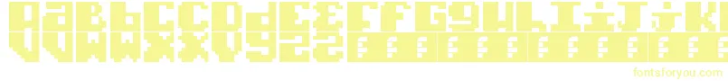 Police TypoPixel – polices jaunes