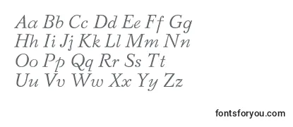 Обзор шрифта BazhanovcItalic