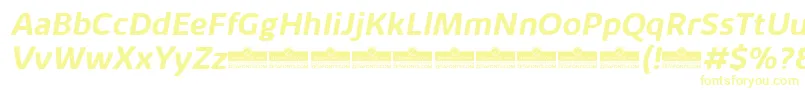 KabrioAlternateBoldItalicTrial Font – Yellow Fonts