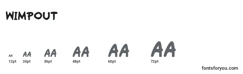 WimpOut Font Sizes