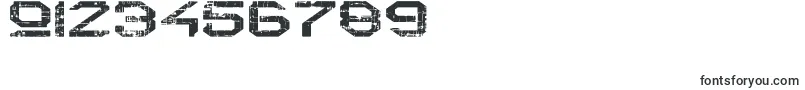 RebootCrush-Schriftart – Schriften für Zahlen und Nummern