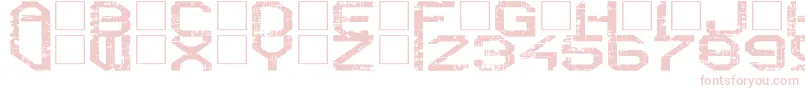 RebootCrush-fontti – vaaleanpunaiset fontit