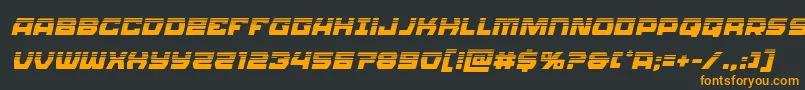 More about Olympiccarrierhalfital Font Olympiccarrierhalfital Font – Orange Fonts on Black Background