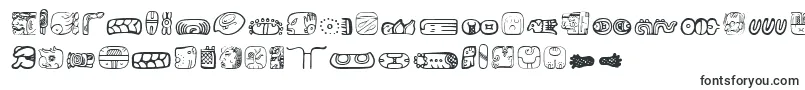 Шрифт MesoamericaDings – шрифты для Adobe Acrobat