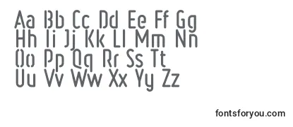 Review of the RulerStencilBold Font
