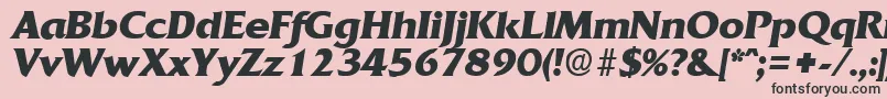 More about QuadratBoldita Font QuadratBoldita Font – Black Fonts on Pink Background