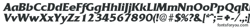 QuadratBoldita-fontti – Tekstitysfontit