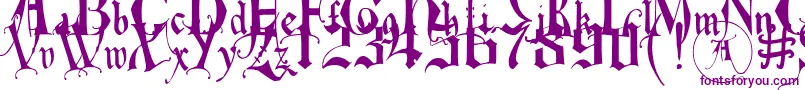 EastAnglia Font – Purple Fonts