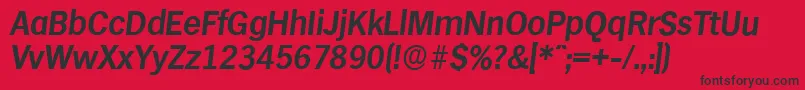 More about HamburgserialBolditalic Font HamburgserialBolditalic Font – Black Fonts on Red Background