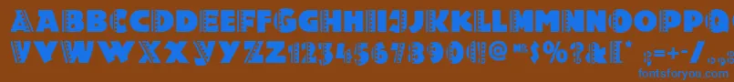 Подробнее о шрифте Holy Шрифт Holy – синие шрифты на коричневом фоне