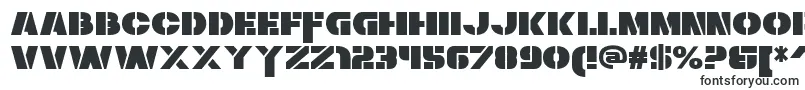Шрифт ZaiusStencil – шрифты для инженерной графики