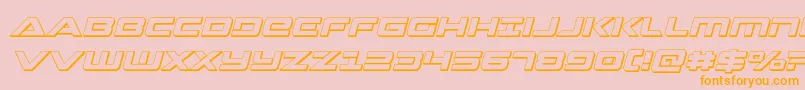 More about Strikelord3Dital Font Strikelord3Dital Font – Orange Fonts on Pink Background