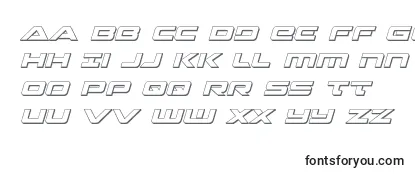 Strikelord3Dital Font