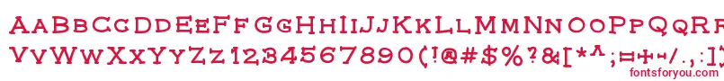 Federal Font – Red Fonts