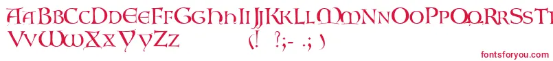 Gaboniscapsssk Font – Red Fonts