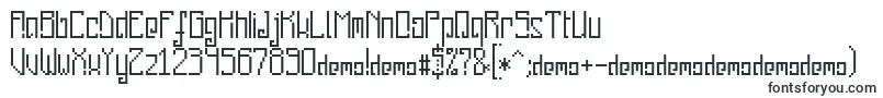 PixelankyCeDemo-fontti – Fontit Google Chromelle