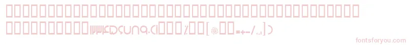 BArshia Font – Pink Fonts on White Background