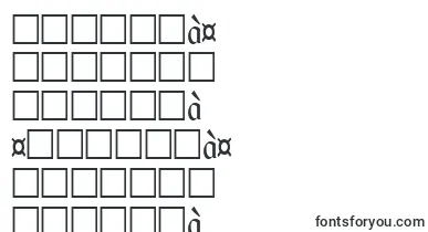 GaeliccondensedRegular font – nepali Fonts