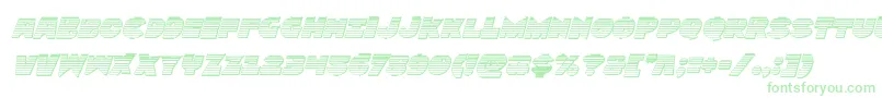 Zounderkitechromeital Font – Green Fonts