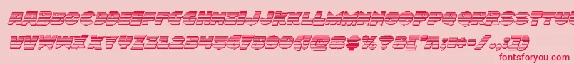 fuente Zounderkitechromeital – Fuentes Rojas Sobre Fondo Rosa
