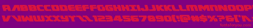 More about Federalescortleft Font Federalescortleft Font – Red Fonts on Purple Background