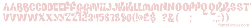 HouseOfFun Font – Pink Fonts
