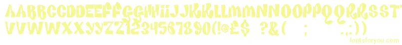 HouseOfFun Font – Yellow Fonts