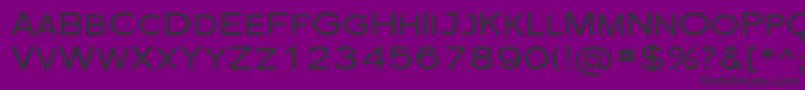 フォントFlorsn29 – 紫の背景に黒い文字
