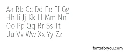 FirasanscondensedExtralight-fontti