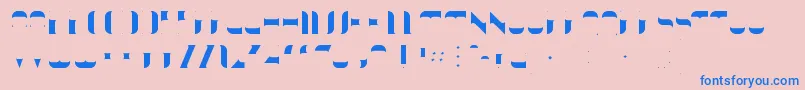 More about KraitFill Font KraitFill Font – Blue Fonts on Pink Background