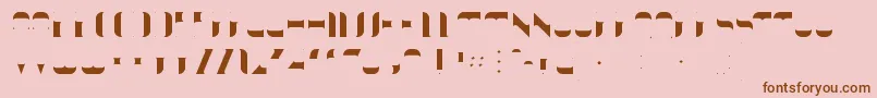 Más sobre la fuente KraitFill fuente KraitFill – Fuentes Marrones Sobre Fondo Rosa