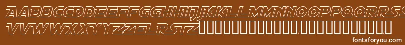 Подробнее о шрифте DistantGalaxyAltoutlineItalic Шрифт DistantGalaxyAltoutlineItalic – белые шрифты на коричневом фоне