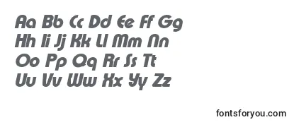 XpressHeavySfBoldItalic-fontti