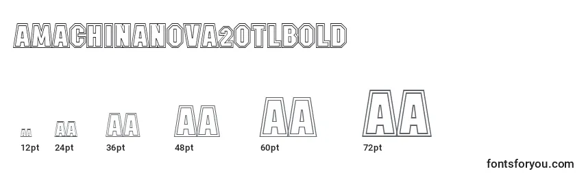 sizes of amachinanova2otlbold font, amachinanova2otlbold sizes