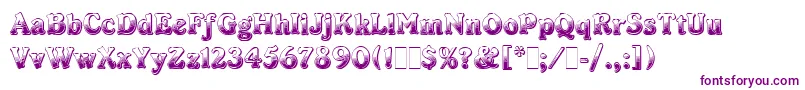 Police CabaretLetPlain.1.0 – polices violettes