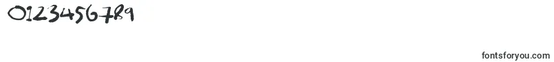 Scrawlamajig Font – Fonts for Numbers and Digits