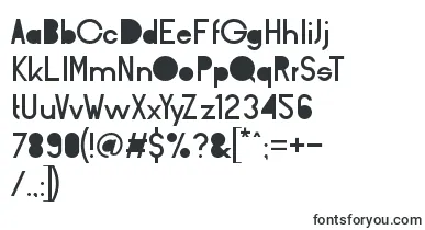  BarqBlind font