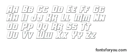 Uniongray3Dital Font