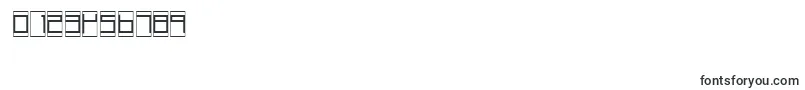BoxTop-Schriftart – Schriften für Zahlen und Nummern