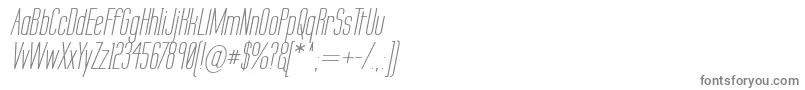Labtseci-Schriftart – Graue Schriften