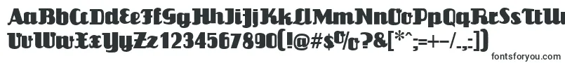 Шрифт Louisianne – ретро шрифты