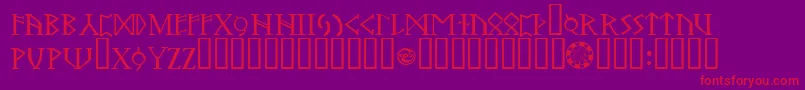 More about TrollOathbound Font TrollOathbound Font – Red Fonts on Purple Background