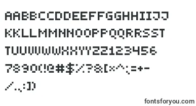 SmallestPixel7 font – popular Fonts