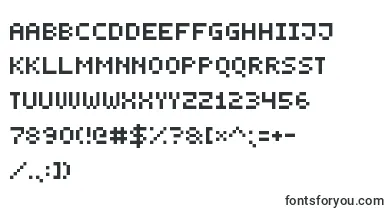  SmallestPixel7 font