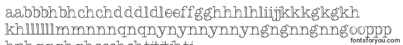 Typemetwo-Schriftart – sesotho Schriften
