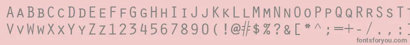 More about ScribeSsiSmallCaps Font ScribeSsiSmallCaps Font – Gray Fonts on Pink Background