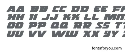 RogueHeroExpandedItalic Font