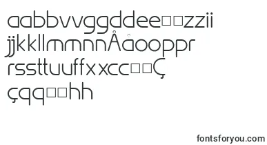 BrionLight font – uzbek Fonts